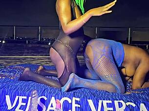 hot trainer fucks me and girlfriend with monster cock