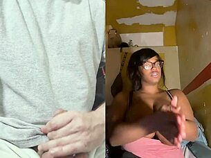 Shy Girl with Massive GG Tits Hates My Small Cock