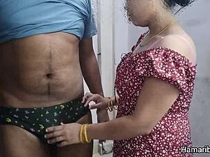 sexy indian beauty with big boobs enjoys steamy bedroom sex