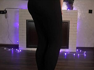 hottie neighbor begs for quick doggy fuck from college couple