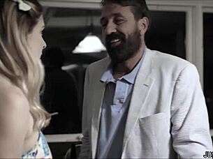 petite asian begs for cock while family's nearby