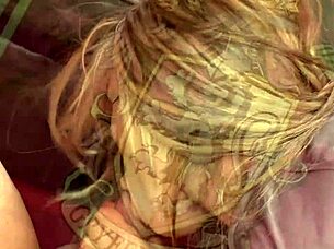 Straddles Hard Cock Flaunts Bubble Butt Shaved Pussy