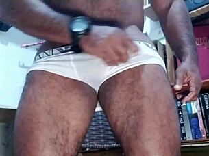 Pornstar Brasil Unleashes Massive Brazilian Fat Cock Handjob