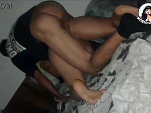 early morning doggystyle pounding for horny wife 😏