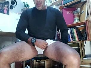 Pornstar Brasil Unleashes Massive Brazilian Fat Cock Handjob