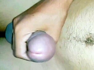 miss my cock baby? finger during boner massage!