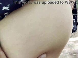 a russian petite milf stranger creampie in forest
