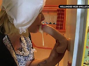 dutch milf deepthroat blowjob nederlands gesproken vieze porno