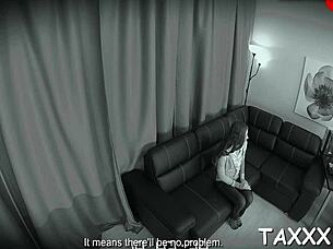 A young amateur gets pounded hard in a raw reality casting fuck session.