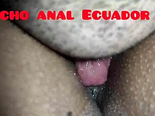 ecuadorian wife big ass licked doggy style