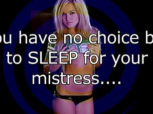 erotic mistress lisa teases with jerk off commands