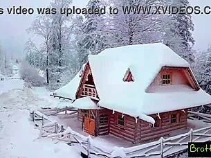 unwrap busty jewelz blu's christmas morning cravings?