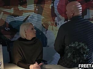 Blonde MILF Fucked Hard During Real Photoshoot Full Movie