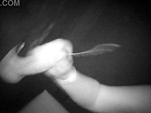 She makes him explode at glory hole during wild swinger party flashing