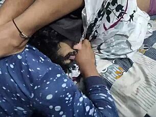 Sister-in-law's tight saree catches naughty brother-in-law's eye