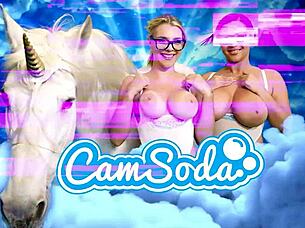 tiny brunette milf bounces on boyfriend's throbbing bbc challenge style