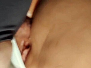 fuck this cute shaved fuck doll's tight big pussy double penetration closeup