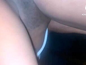 married woman takes two on dutra walkway bridge publicly