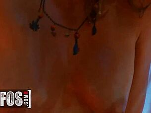 Scarlet Chase Naughty Outdoor Ride Ends Sticky POV Facial