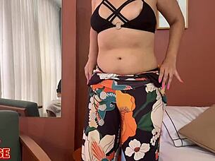 Hey cuck hubby, watch me take this huge cock deep?