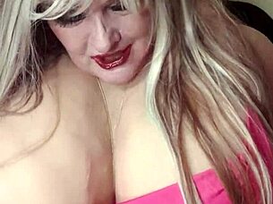 Susi teases huge boobs then sucks BBC toy