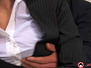 Haruka miura office lady moans oral uncensored cosplay