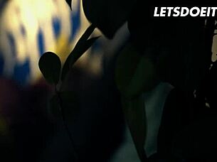 big dick burglar lucks into horny marilyn sugar's tight dorm pussy