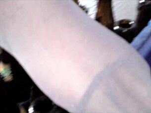 hey, wanna worship little angel26's sexy nylon pantyhose feet in hot german fetish clips?