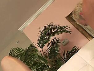 Tiffany Star's Bedroom Celebration with Pussy Pounding in Fishnets