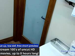 dr tampa gives kalani luana her yearly physical with tits and ass spread wide 😏