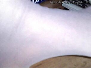 hey, wanna worship little angel26's sexy nylon pantyhose feet in hot german fetish clips?