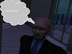 pregnant wife cheats wearing horns in steamy cuckold comic tale