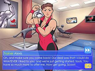 ready for your new life under trainer alexis' strapon femdom game?