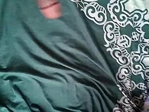 Sexy latina neighbor torments with her dripping wet pussy