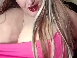 Susi teases huge boobs then sucks BBC toy