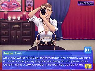 ready for your new life under trainer alexis' strapon femdom game?