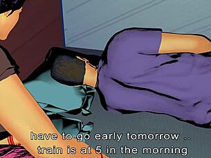 thirsty slut fucks nephew hard to quench wet pussy cravings