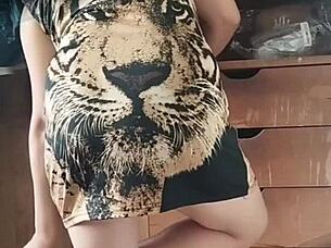 Spy Cam Cute Colombian Milf Miniskirt Outdoor Pussy Tease