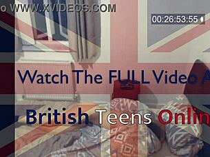 british 18yo fucks boyfriend gets creampied