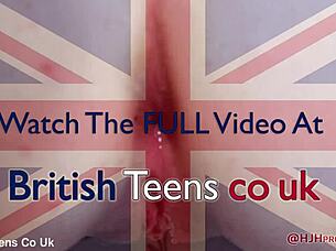 hey british teen slut, ready for your first anal creampie?