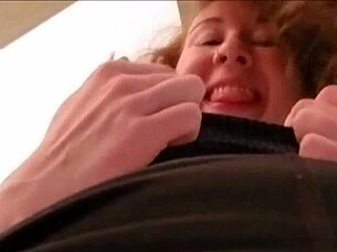 beg for my juicy pussy ellie rowyn sits on your face