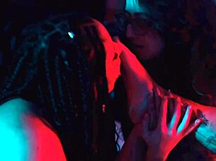 Lesbian Feet Worship Orgy Explodes!