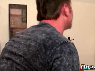 stud pounds daisy layne doggystyle before cuckold watches