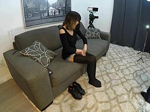 candy cruise gags on cock in extreme deepthroat casting