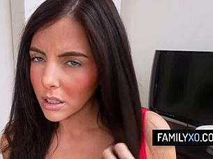 Hey stepdad, check out Theodora Day's perfect bubble butt ass bounce