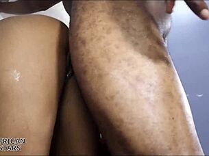omg sex with my new ebony girlfriend on couch feels amazin'