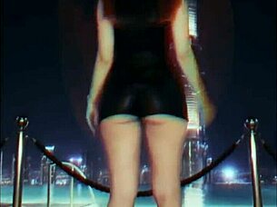 Aesthetic sexy girls in leather stockings webcam!