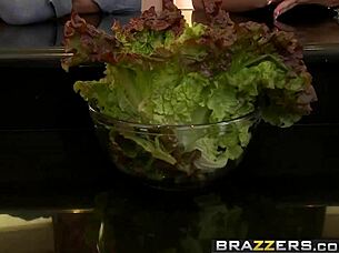 Kortney Kane's Big Tits Uniform Vagina Recipes with Keiran Lee