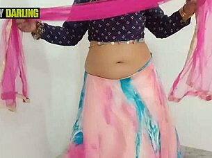 punjabi chubby ambiya dances nude with erotic seduction moves