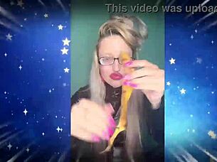 Femdom Bimbo JOI Glasses No Cum Allowed Yet